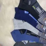 Skarpetki męskie sportowe granatowe/szare/czarne