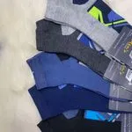 Skarpetki męskie sportowe szare granatowe niebieskie