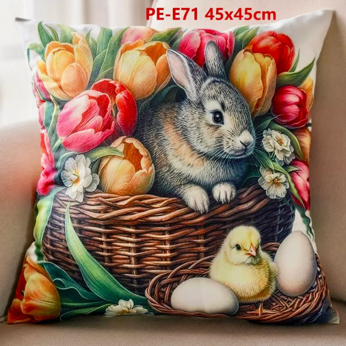 Poszewki Wielkanoc PE-E71 45x45cm