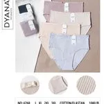 Majtki damskie DYNAS beżowe XL 2XL 3XL bawełna/elastan