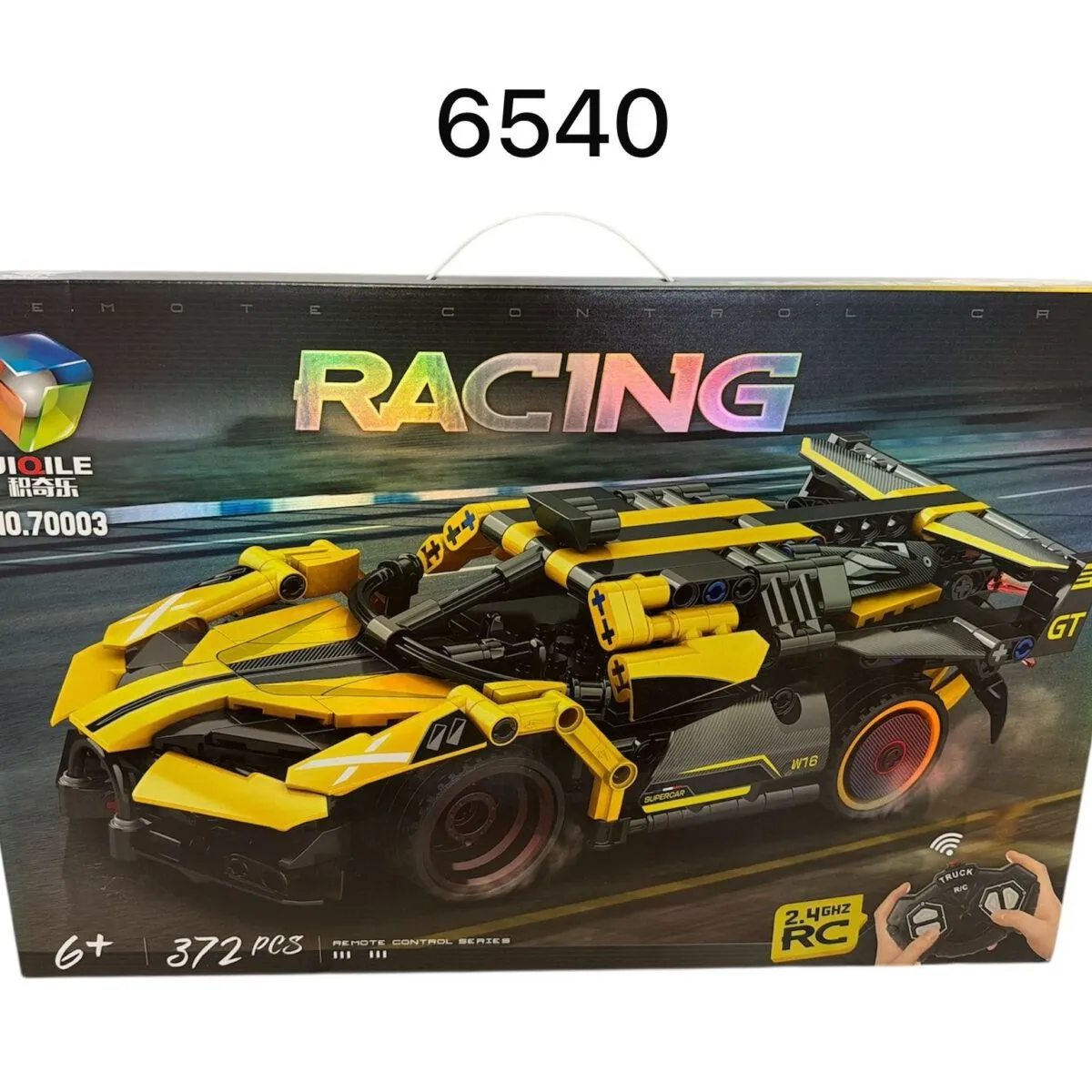 Zestaw klocków RC Samochód Racing 372 pcs 6+ z pilotem