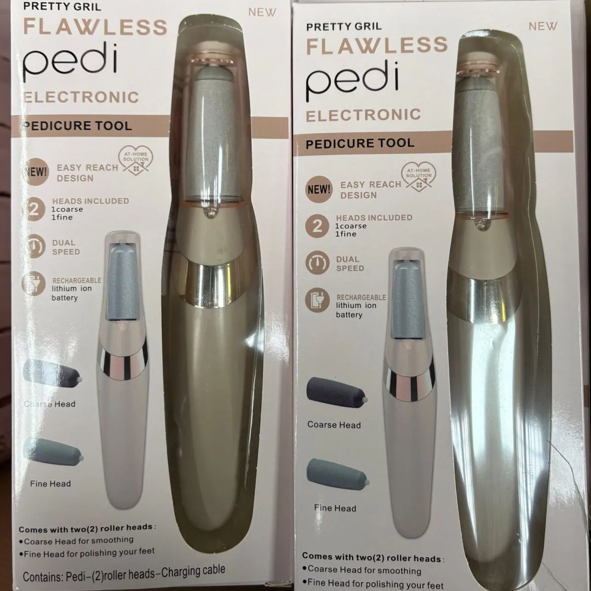 Elektryczna Tarka do Pięt Pretty Glueless Pedicure Tool