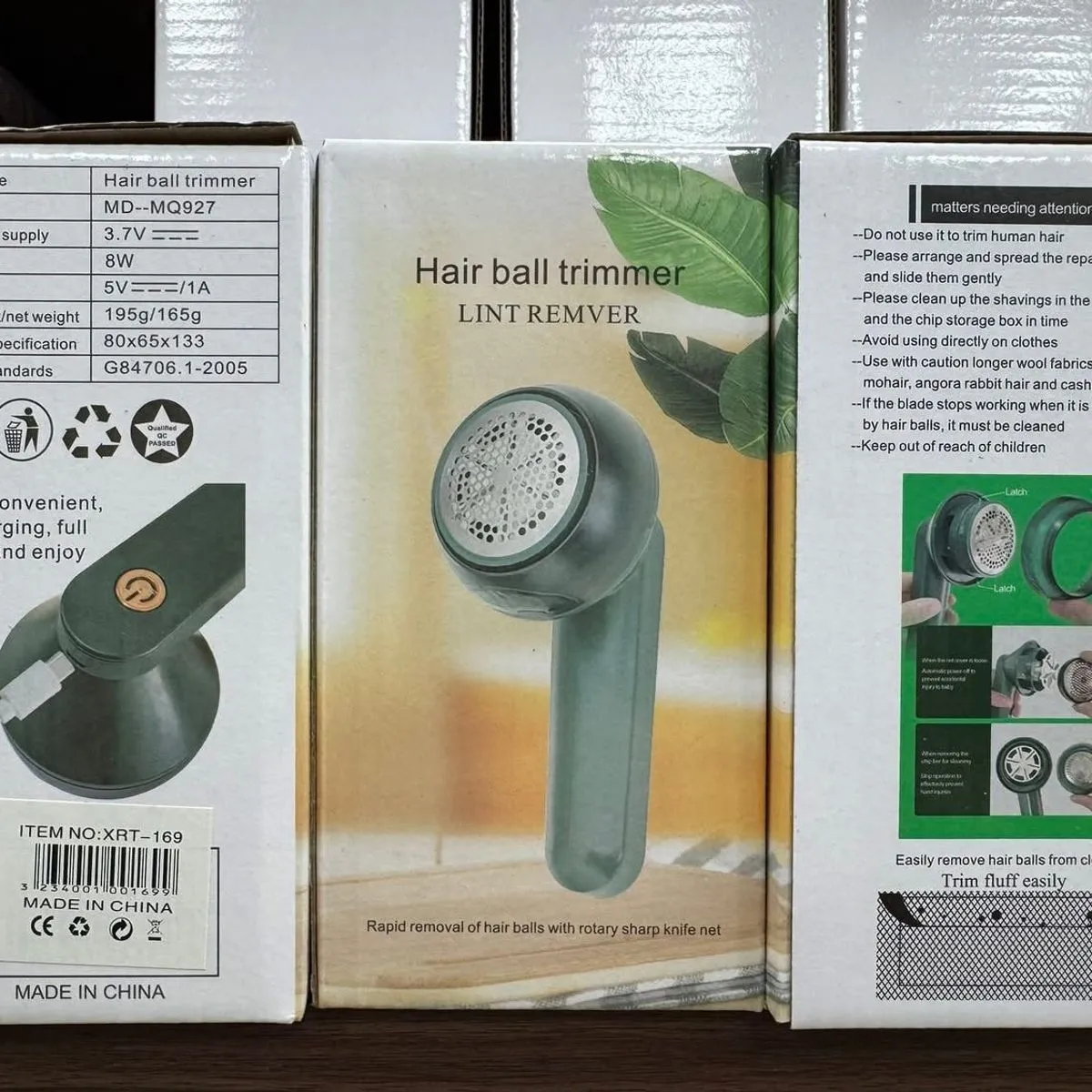 Golarka do Ubrań USB Hair Lint Remover MO827