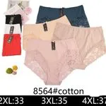 Majtki damskie bawełniane 2XL-4XL 8564#Cotton