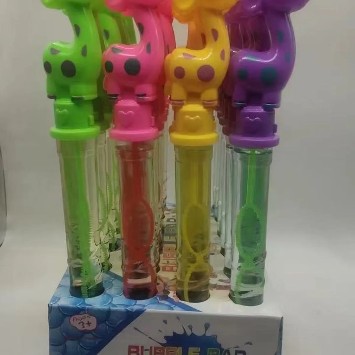 Zabawki do baniek mydlanych Bubble Bar ze słonikami