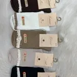 Skarpetki damskie koronkowe 4 kolory rozmiar