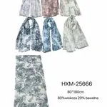Szaliki damskie HXM-2566 80x180cm 80% wiskoza 20% bawełna