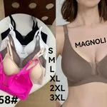 Biustonosz damski Magnoli bezszwowy S-3XL 998#