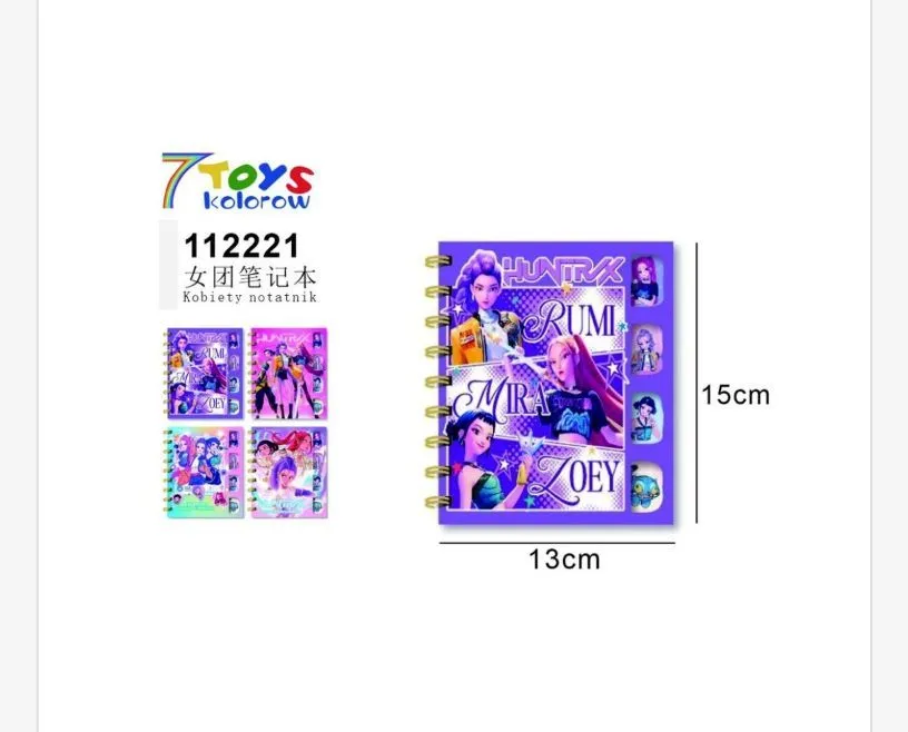 Notatki Kpop ZOEY RUMI SMIR 13x15cm 7Toys