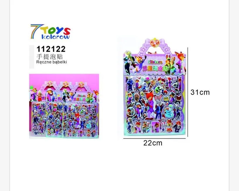Naklejki Zootopia 7Toys 31x22cm