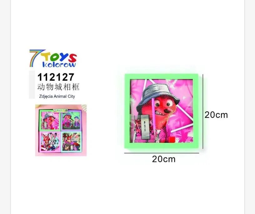 Zestaw Painting Diamentowe DIY Zwierzęcy Miasto 20cm