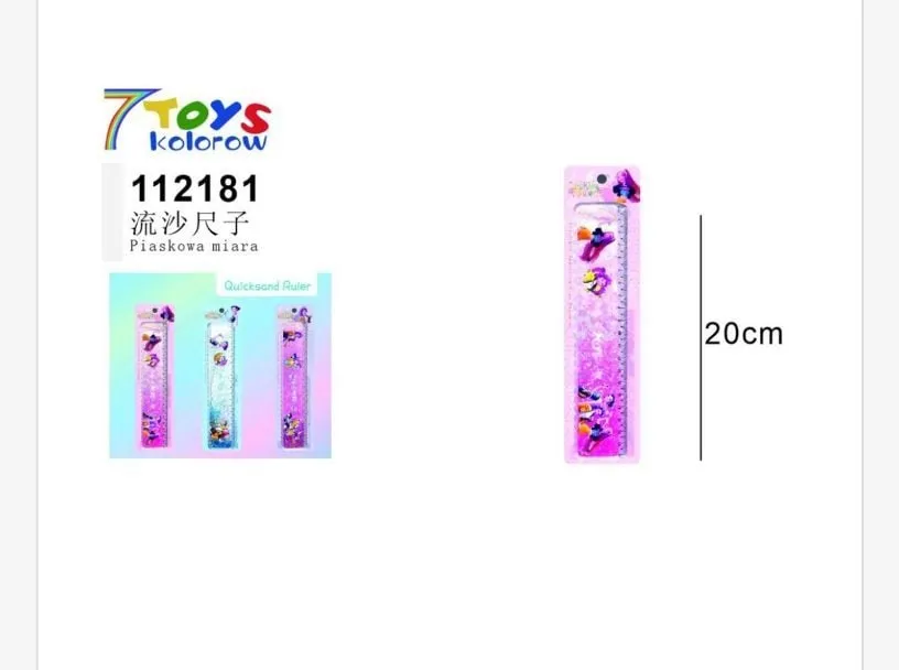 Linijka Kpop 20cm z postaciami 7Toys