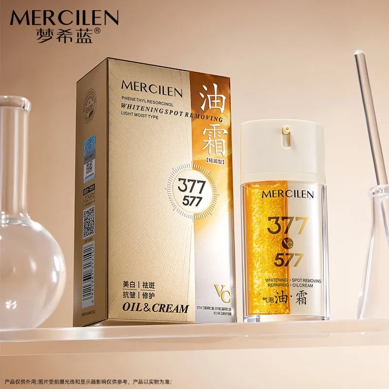 Mercilen 377 Olejek i Krem do Pielęgnacji Skóry z Wit. C