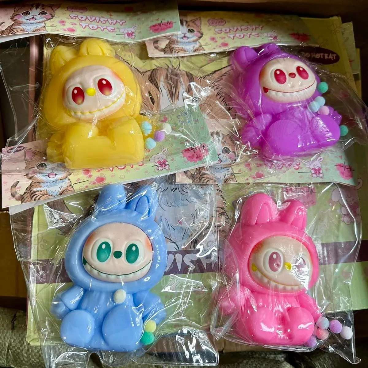 Zabawki Squeeze Toys Gniotki 13x9cm