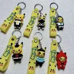 Brelok do Kluczy Pokemon Pikachu i Postacie PVC