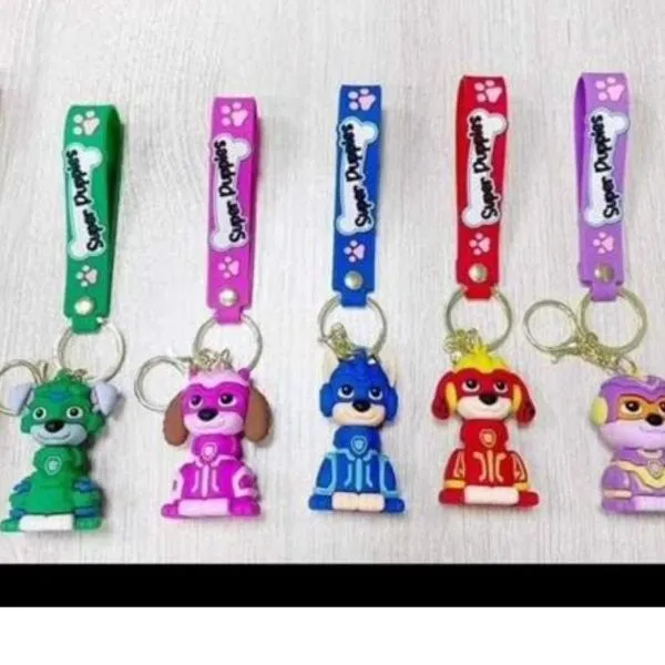 Breloki do kluczy Paw Patrol 8 szt. w zestawie