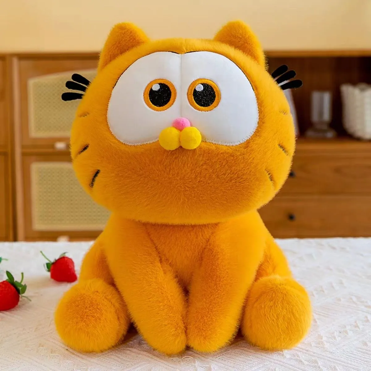 Maskotka Garfield z Kocykiem Pomarańczowy