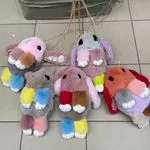 Torebka dla Dzieci Pluszak Królik Kolorowa