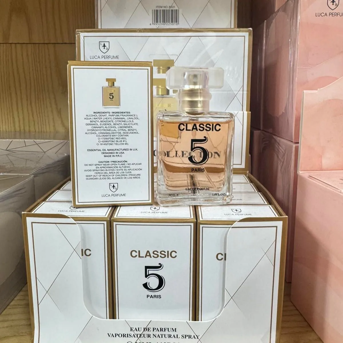 Perfumy Classic 5 Collection 30ml