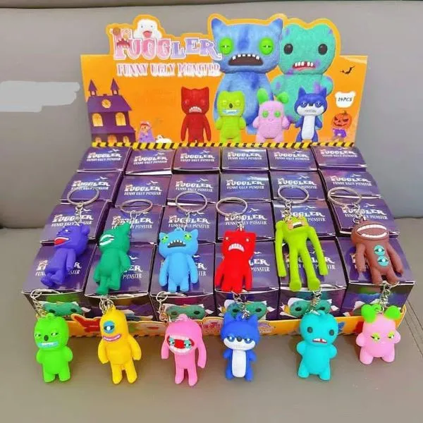 Zabawki Unboxing Brelok Fuggler Fuggler Mini Monsters