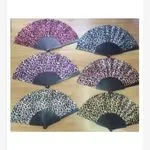 Wachlarz kolorowy wzór panterki