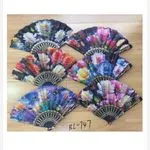 Wachlarz kolorowy z kwiatami BL-147