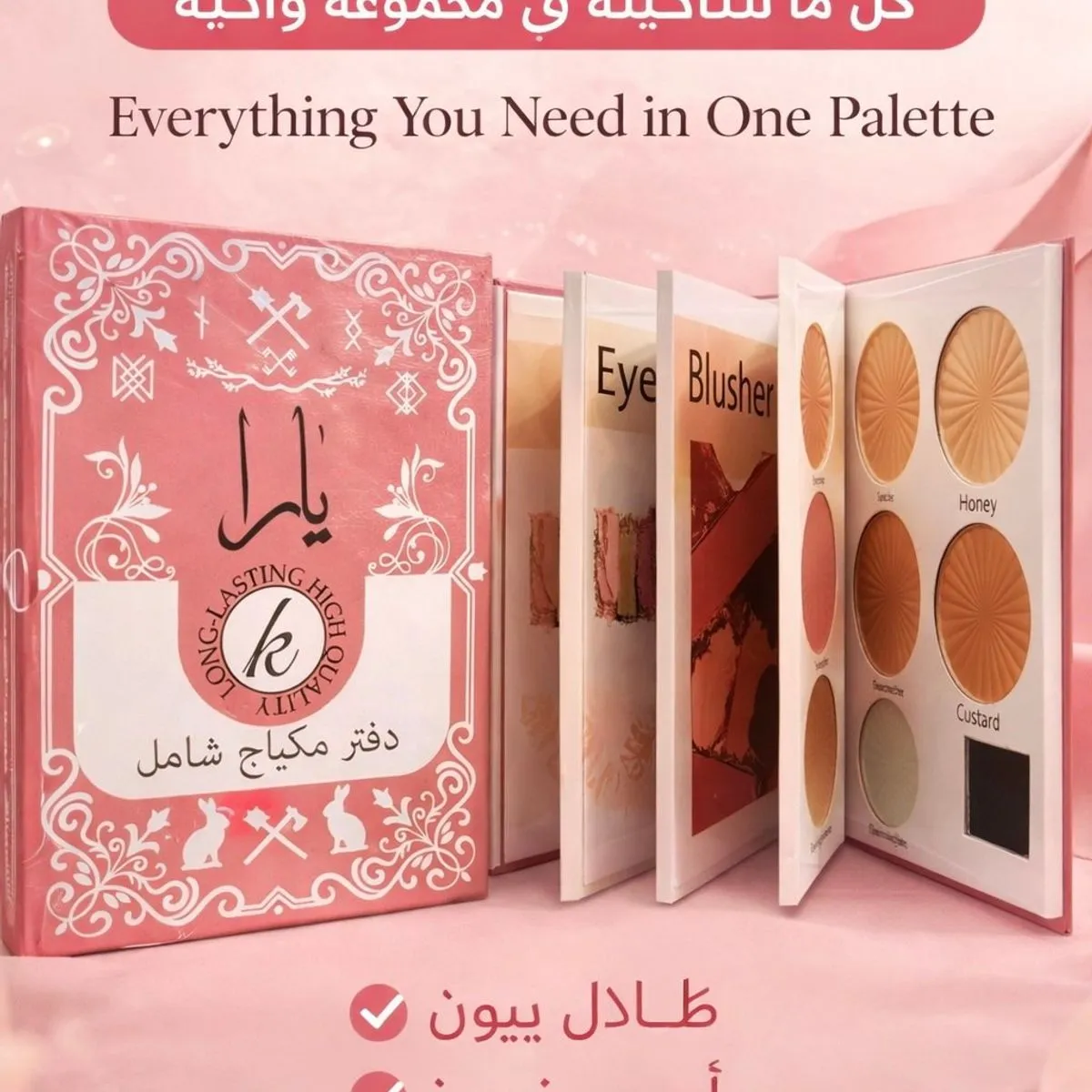 Paleta do makijażu oczu i różu Everything You Need In One Palette
