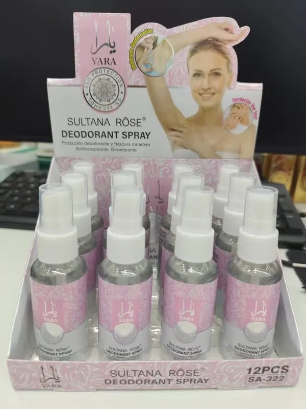 Dezodorant w sprayu YARA Sultana Rose 150ml