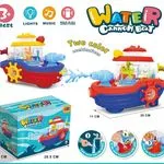 Zabawka Water Cannon Boat statek z armatami wodnymi 14,5 cm