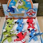Zabawki Bump & Transform Plane 3+ zielony/niebieski/czerwony
