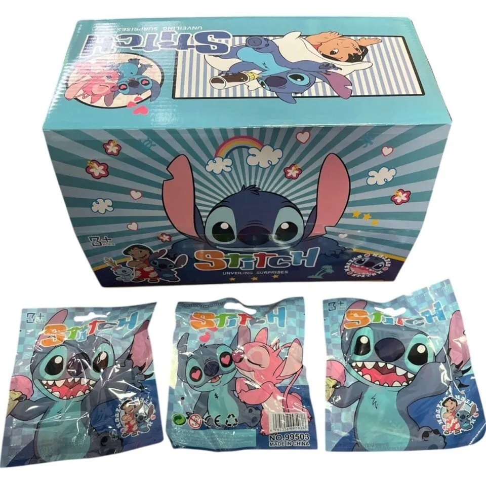 Saszetki Stitch Niespodzianka - Figurki Kolekcjonerskie 24 szt.