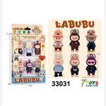 Figurki Labubu 6PCS Zestaw Kolekcjonerski 5,6cm