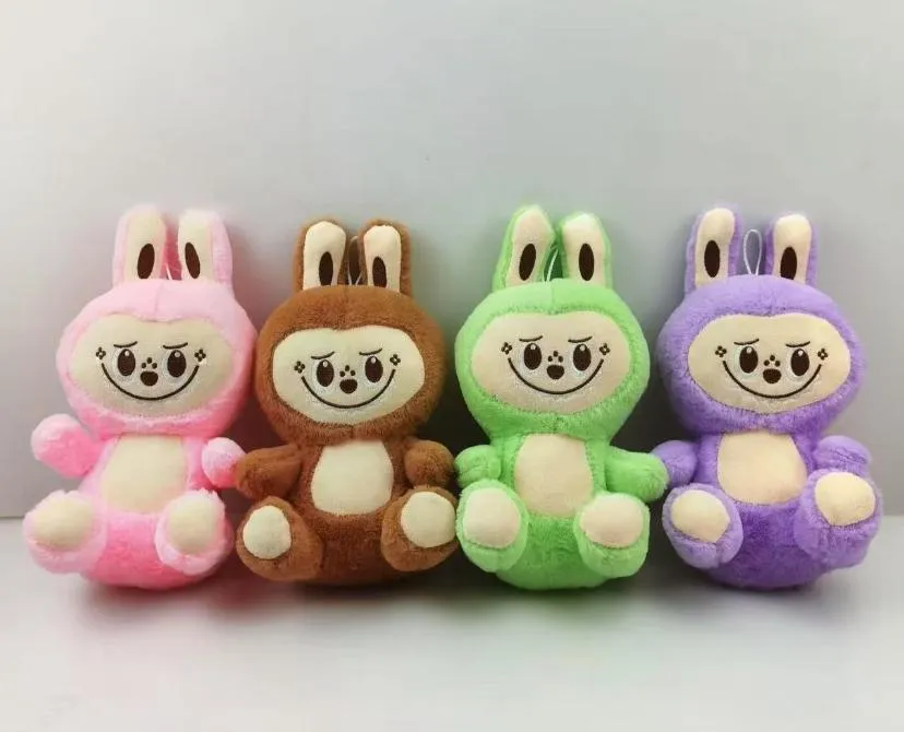 Maskotka Pluszowa Labubu 25cm - Mix Kolorów Różowy Brąz Zielony Fiolet