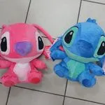 Maskotka Pluszowa Stitch i Angel 45cm Mix Kolorów 6szt