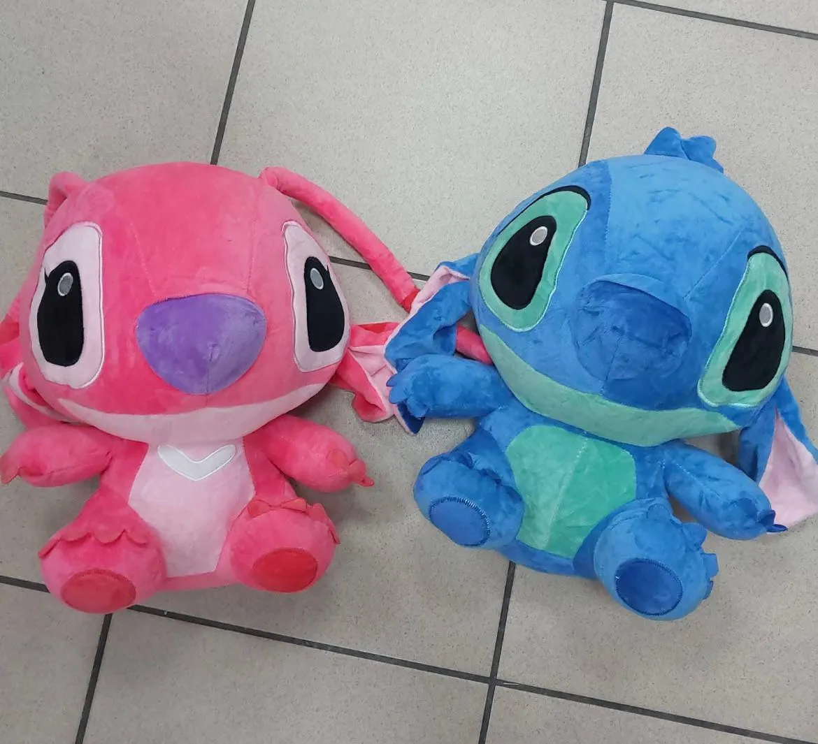 Maskotka Pluszowa Stitch i Angel 45cm Mix Kolorów 6szt