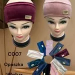 Opaska Welurowa Damska ALPAKA LGC Vogue C007 - Mix Kolorów