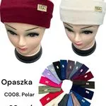Opaska damska ALPAKA polarowa LGC Vogue mix kolorów 12 szt.