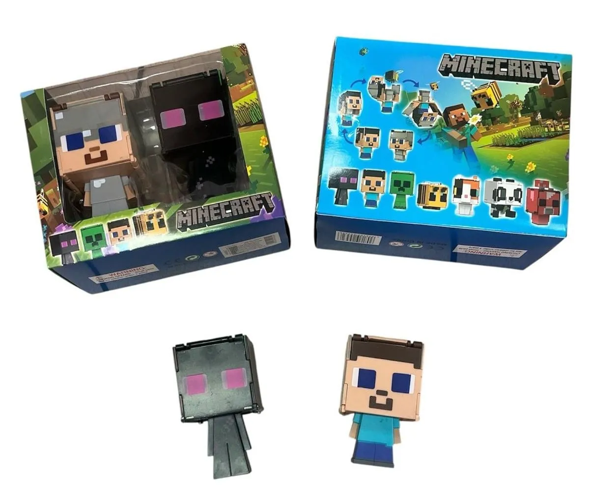 Zabawki Minecraft Figurki Transformujące - Zestaw 12 szt.