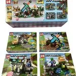 Klocki My World 8 szt. Zestaw 4w1 Seria MG1183 Figurki