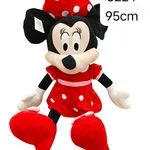 Maskotka Myszka Minnie 95cm Duży Pluszak Czerwona Sukienka