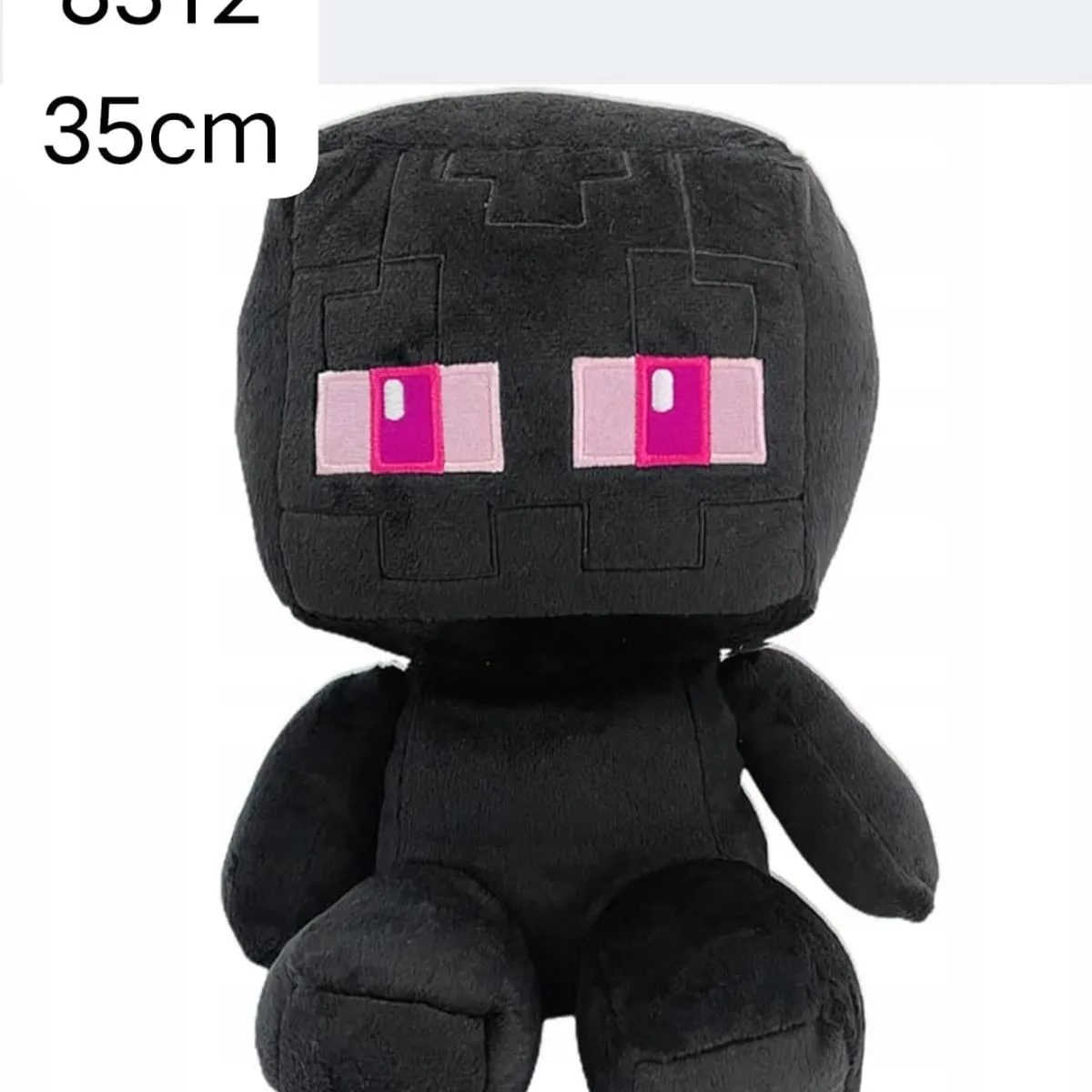 Maskotka Minecraft Enderman 35cm - Miękki Pluszak Czarny