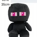 Maskotka Minecraft Enderman 35cm - Miękki Pluszak Czarny