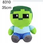 Maskotka Minecraft Zombie 35cm - miękka przytulanka pluszowa