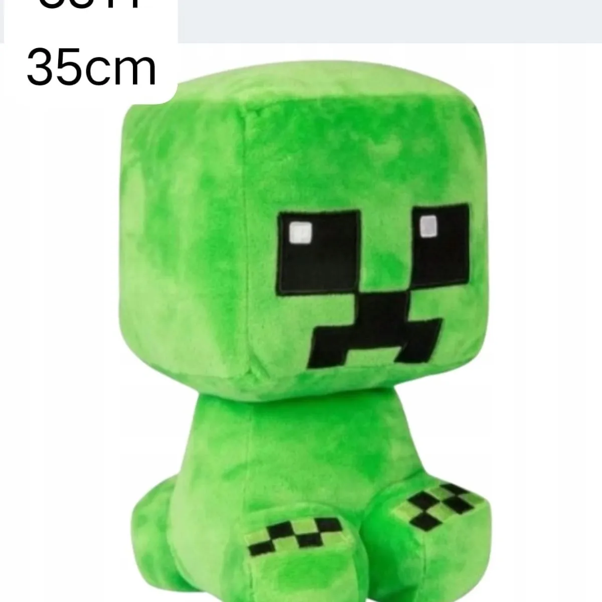 Maskotka Minecraft Creeper 35cm - Pluszowa Zielona