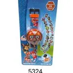 Zegarek Psi Patrol z projektorem 24 obrazy Zuma, 12 sztuk