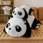 Maskotka Pluszowa Panda 35cm - Miękki Pluszak Leżący