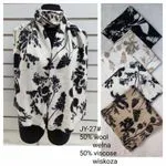 Szaliki damskie JY-27# 50% wełna 50% wiskoza