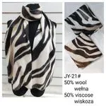 Szaliki damskie JY-21# 50% wełna 50% wiskoza