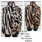 Szaliki damskie JY-03# 50% wełna 50% wiskoza