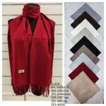 Szaliki damskie CL-51 50% wiskoza 30% bawełna 20% wełna